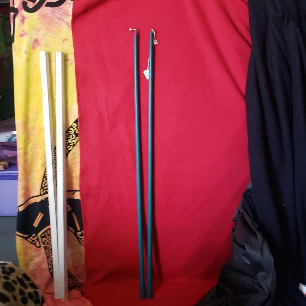 ×Creative Candles Double-36"Tapered Candles-70 hr burn-smokeless,dripless-NWT